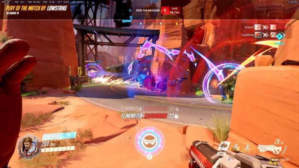 [OverWatch] Sick Competitive Play of the Match