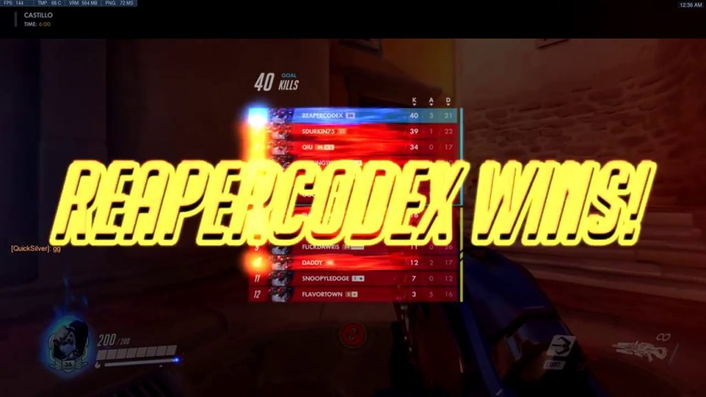 Overwatch Becoming A Widow One Trick