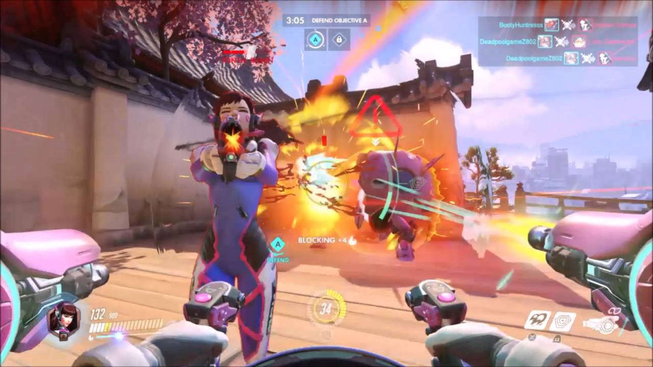 Overwatch - D.Va Doing Work