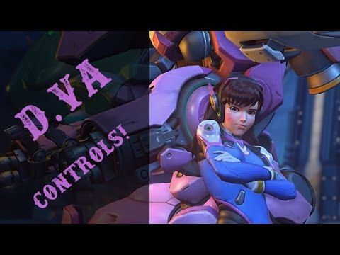 Overwatch: D.Va controls!