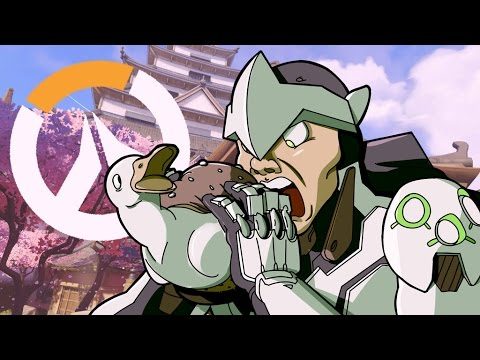 Overwatch: Genji gameplay and comp gameplay to