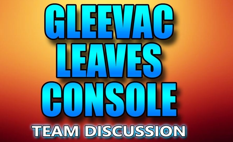 Overwatch - Gleevac Leaves Console - Team Discussion