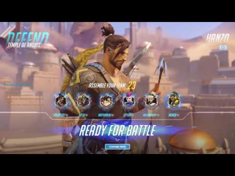 Overwatch Hanzo Domination - Placement Matches Victory
