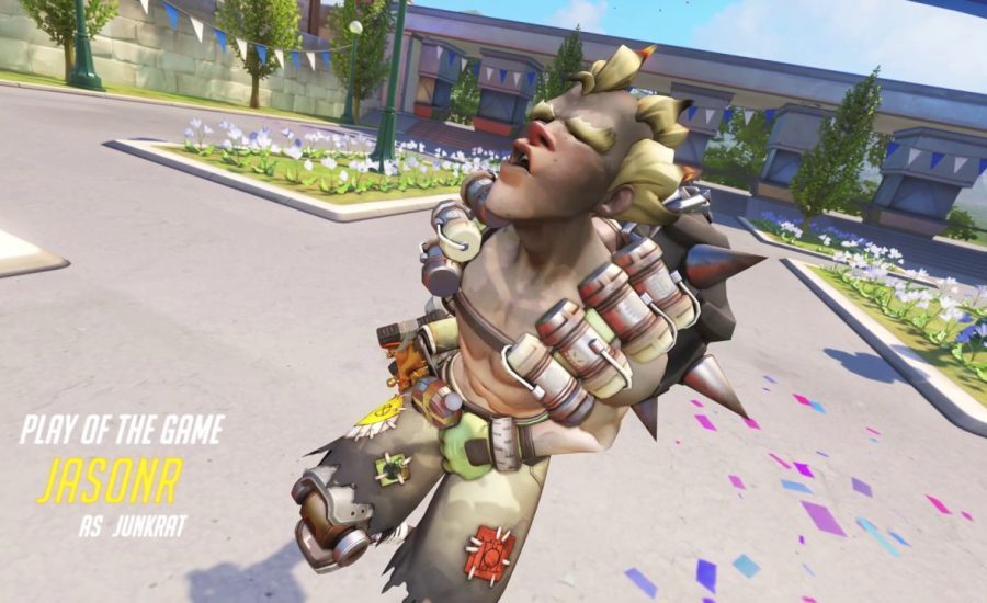 Overwatch, Junkrat one trick, first sextuple kill