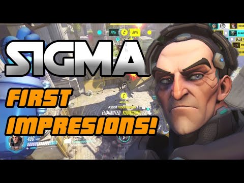 Overwatch | NEW Hero SIGMA! | Ultimate is STRONG | Gameplay