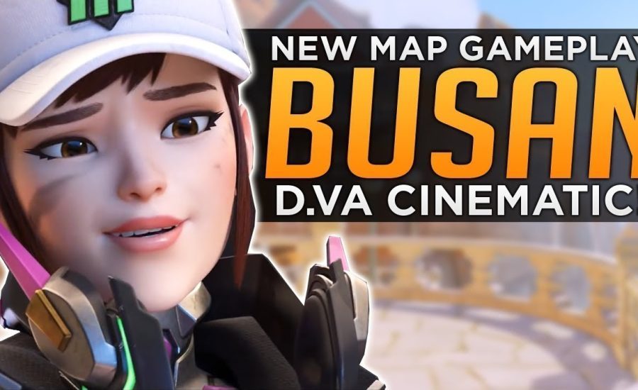 Overwatch : New D.Va Skin, New Map, New BAD Symmetra! (Free No Copyright Gameplay)