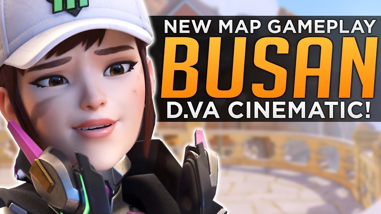 Overwatch : New D.Va Skin, New Map, New BAD Symmetra! (Free No Copyright Gameplay)