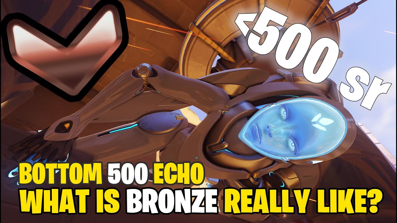 Overwatch - What is bronze really like? DPS - Echo 500 sr #13