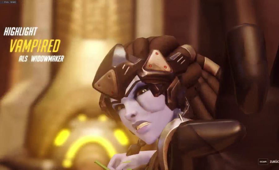 Overwatch : Widow PotG Anubis