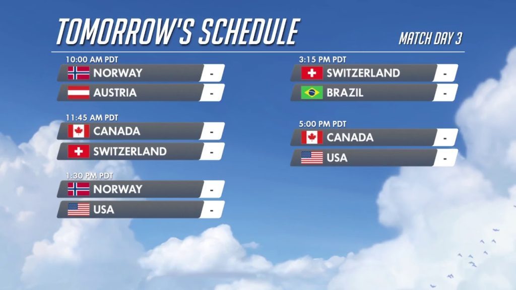 Overwatch World Cup USA 2018 - Day 2