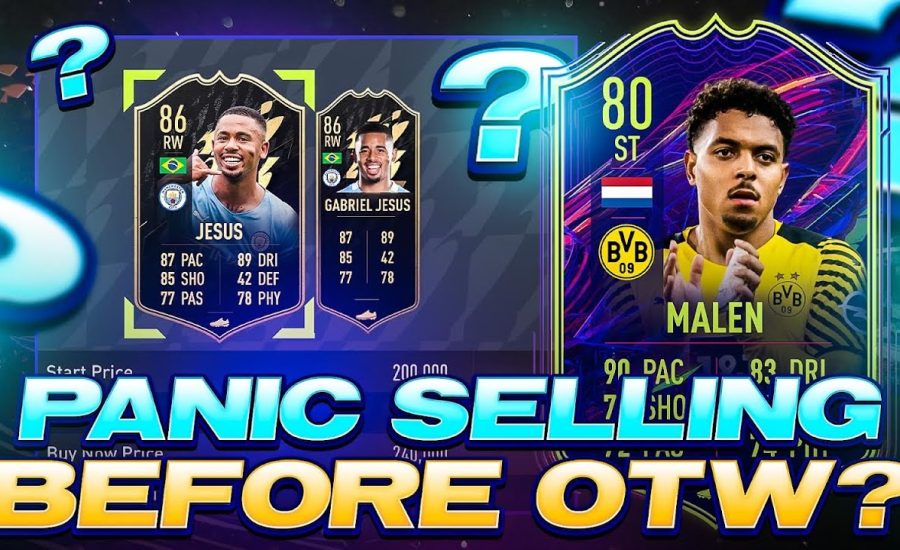 PANIC SELLING BEFORE OTW? RIVALS REWARDS & WHY THIS MARKET IS SO VOLATILE! FIFA 22 Ultimate Team