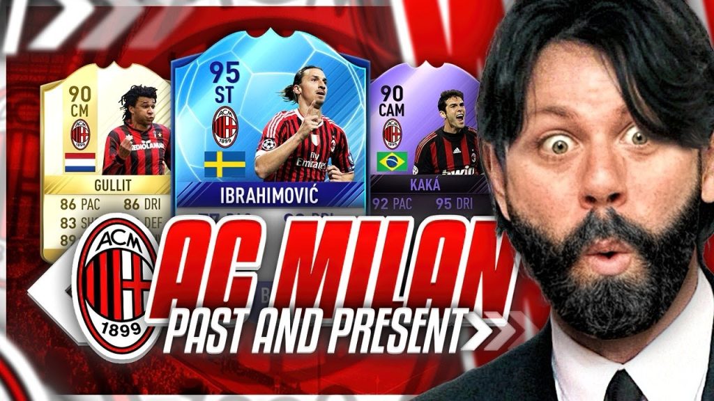 PAST AND PRESENT AC MILAN!!!! TOTT 95 IBRA IS A BEAST!!! FIFA 17 Ultimate Team