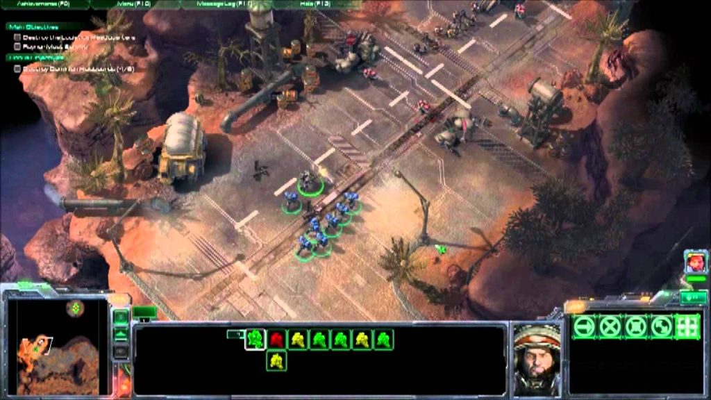 PC Gameplay - Starcraft 2: Wings of Liberty