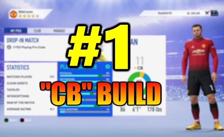 PERFECT CENTRE BACK BUILD TUTORIAL ( CB ) - Traits & Tips ( beginner guide ) - FIFA 19 PRO CLUBS