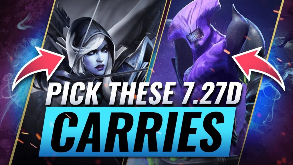 PICK These OP Carries If You Want to WIN - Dota 2 7.27d