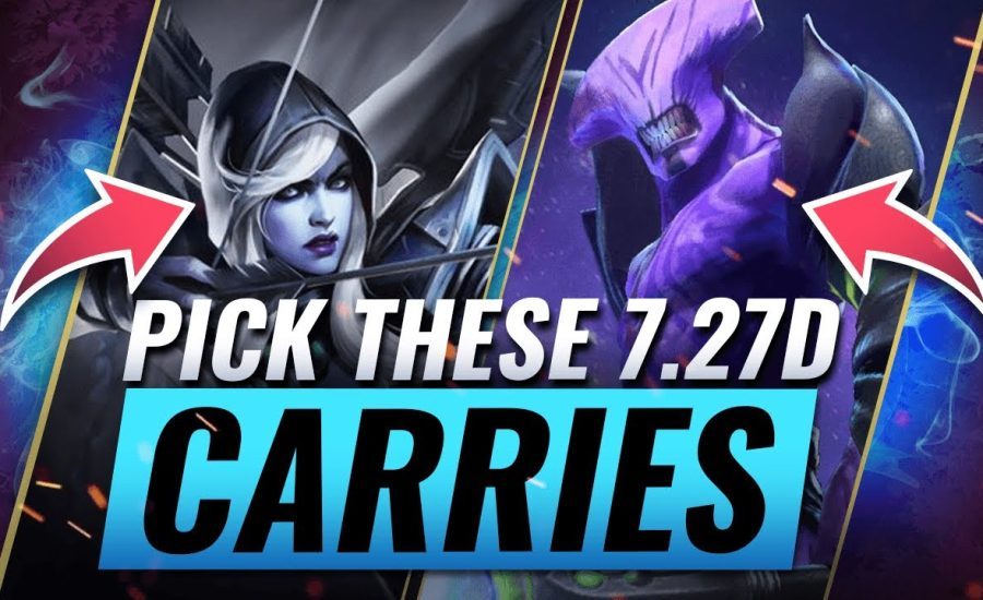 PICK These OP Carries If You Want to WIN - Dota 2 7.27d