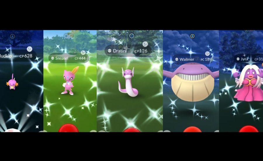 PINK AND PURPLE SHINIES ONLY - Pokemon GO Shiny Compilation #196