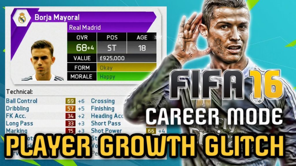 PLAYER GROWTH GLITCH in Career Mode - FIFA 16 (Best Glitch EVER)