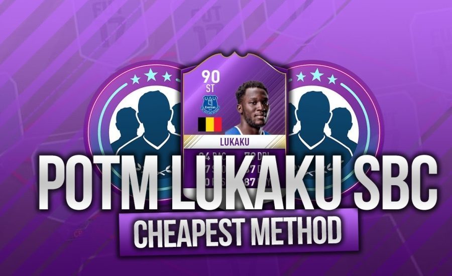 PLAYER OF THE MONTH LUKAKU SBC COMPLETED! - FIFA 17 Ultimate Team