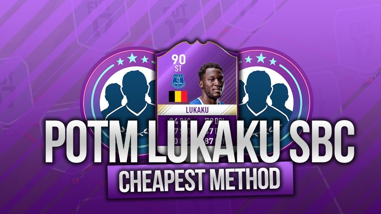 PLAYER OF THE MONTH LUKAKU SBC COMPLETED! - FIFA 17 Ultimate Team