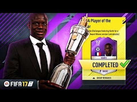 PLAYER OF THE YEAR KANTE! - FIFA 17 (Ultimate Team)