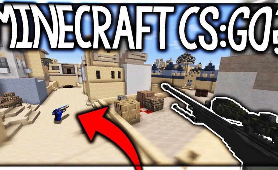 PLAYING CS:GO IN MINECRAFT..?