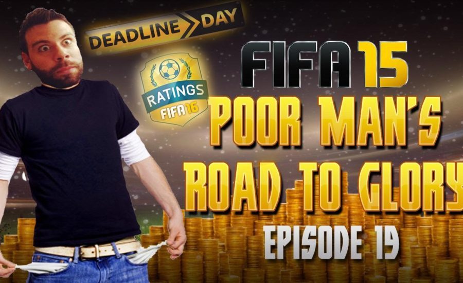 POOR MAN's RTG #19 edited - TRANSFER DEADLINE and FIFA 16 top 50 PLAYER RATINGS discussion! FIFA 15