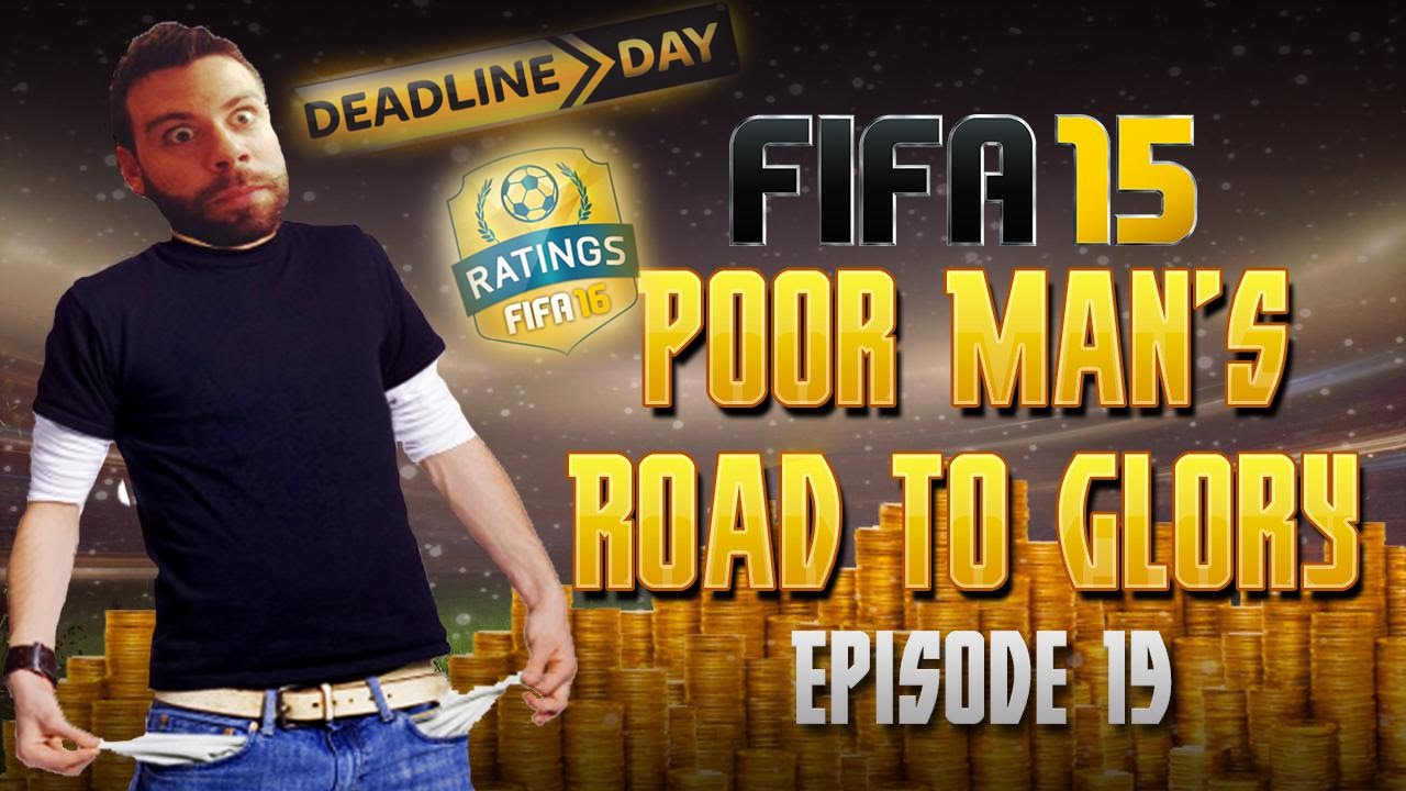 POOR MAN's RTG #19 edited - TRANSFER DEADLINE and FIFA 16 top 50 PLAYER RATINGS discussion! FIFA 15