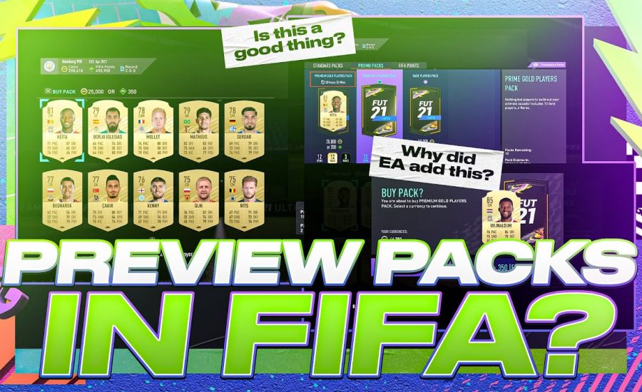 PREVIEW PACKS IN FIFA 21?! OPEN FOR FREE & BUY LATER! FIFA 21 Ultimate Team