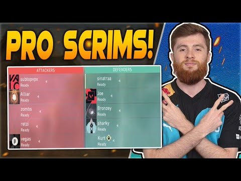 PRO VALORANT SCRIMS!