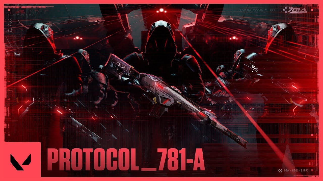 PROTOCOL 781 A Skin Reveal Trailer   #VALORANT #plannedrandoms #newyear #2022 #valorantclips