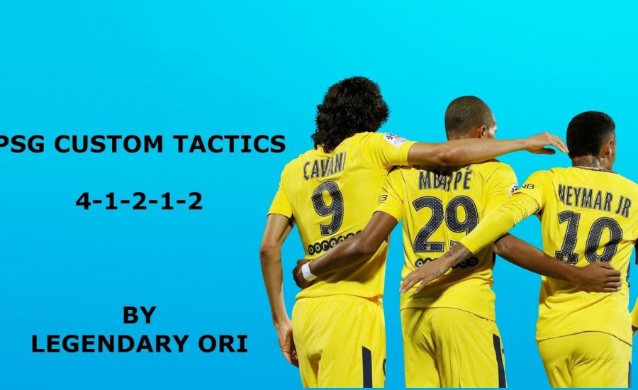 PSG - BEST FORMATION, CUSTOM TACTICS & PLAYER INSTRUCTIONS! FIFA 19