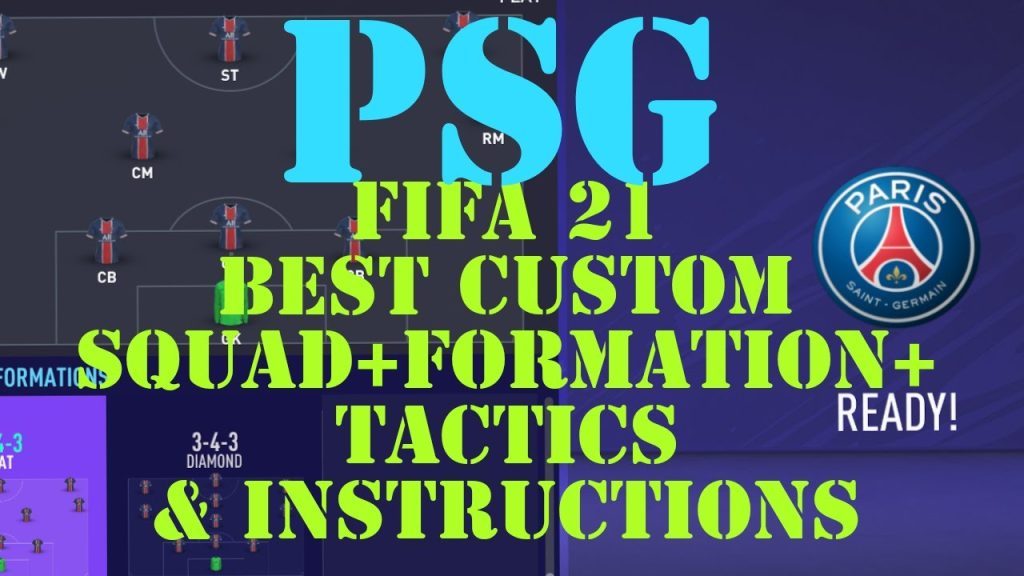 PSG DEFENSIVE TACTICS, INSTRUCTIONS IN FIFA 21 | META FORMATION. CAREER | FUT21 LATEST UPDATE