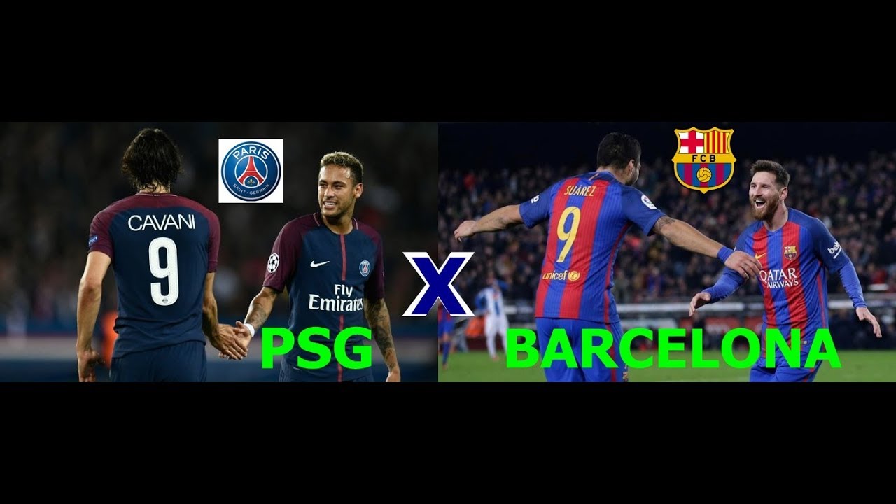 PSG  VS  BARCELONA FIFA 18 PS4/XBOX ONE/(GAMEPLAY)