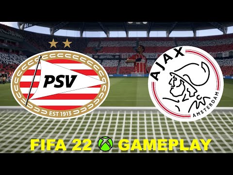 PSV v Ajax | FIFA 22 Gameplay | Eredivisie | Xbox Series X | Latest Line Ups