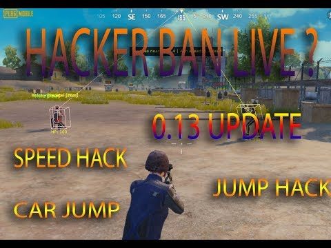 PUBG MOBILE | PUBG HACKER BAN LIVE | BEST UPDATE? 0.13 | by Welcome2Hunter