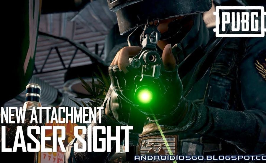 PUBG: New Attachment - Laser Sight (Preview)