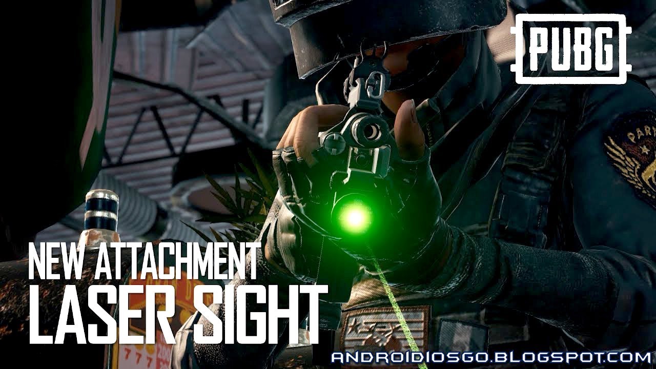 PUBG: New Attachment - Laser Sight (Preview)