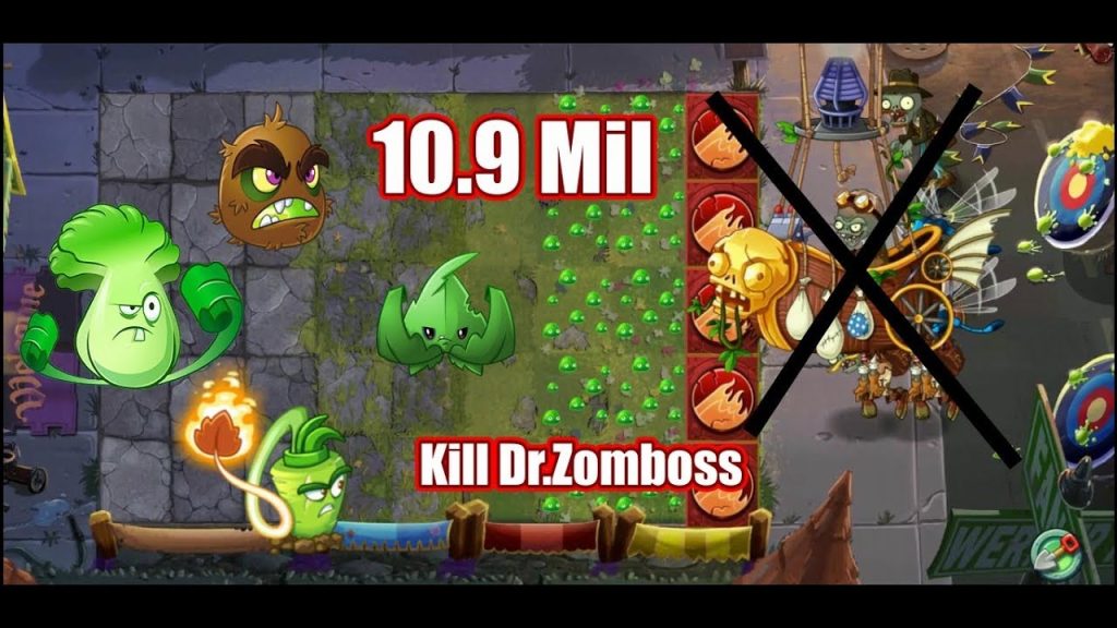 PVZ2 Battlez Week 71-Perfect Strategy 10.9Mil Kill Dr.Zomboss