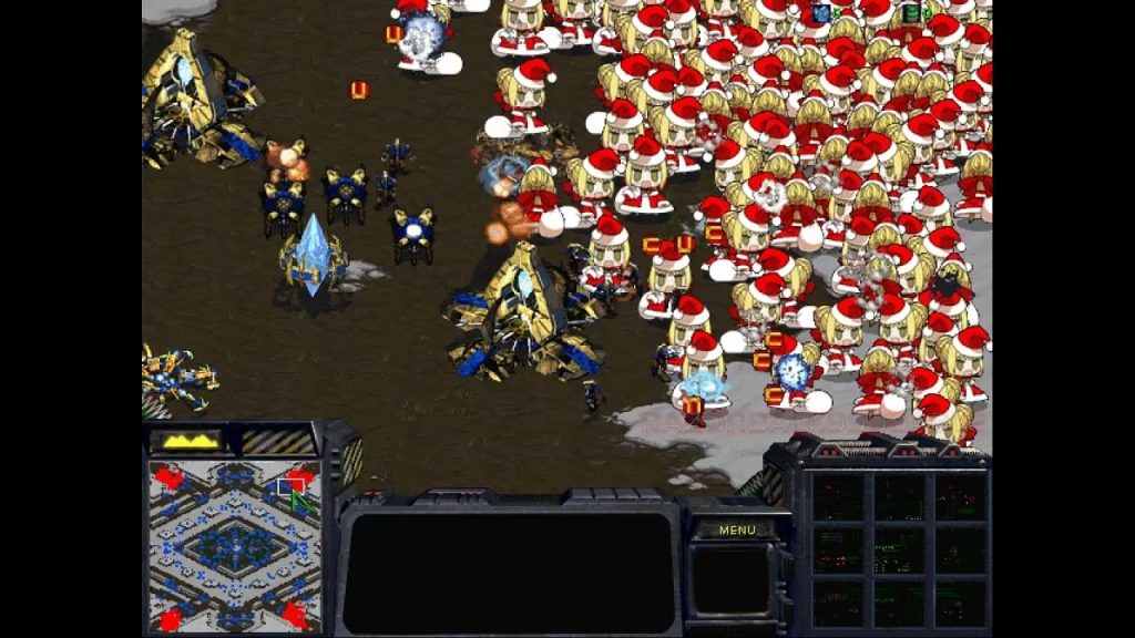 Padoru in StarCraft