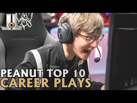 Peanut Top 10 Career Plays | LoL esports