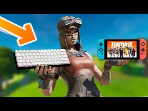 Playing Fortnite on Nintendo Switch with a Keyboard and Mouse!