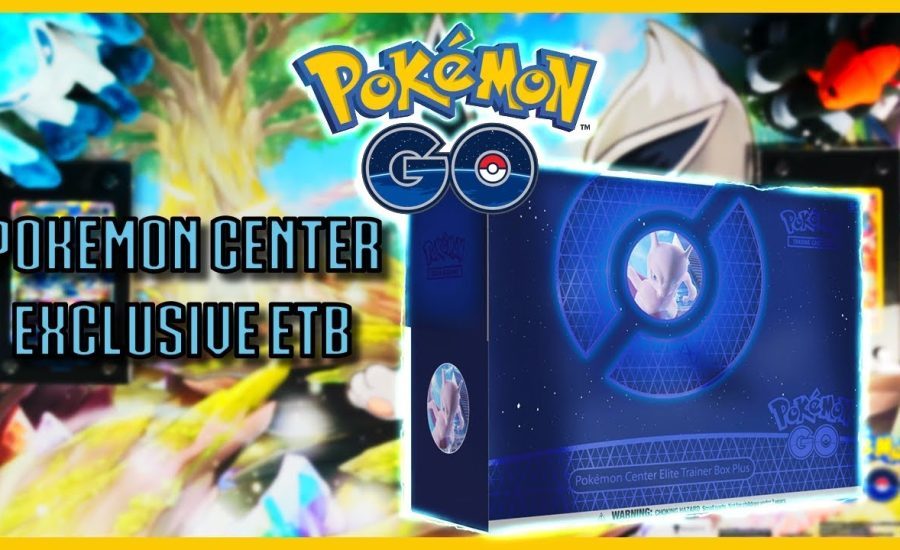 Pokemon Center Exclusive Pokemon Go Elite Trainer Box Plus *OPENING*