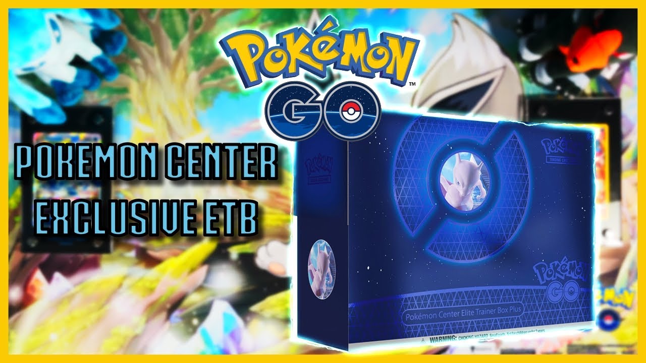 Pokemon Center Exclusive Pokemon Go Elite Trainer Box Plus *OPENING*