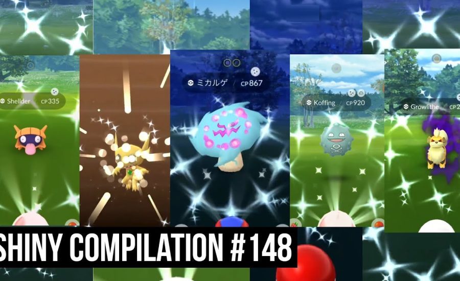 Pokemon GO Shiny Compilation #148