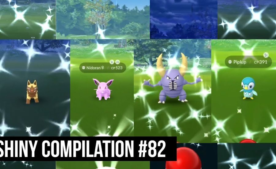 Pokemon GO Shiny Compilation #82