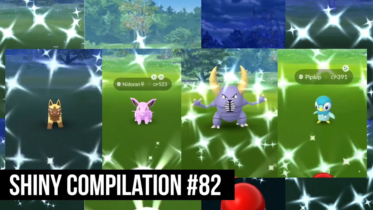 Pokemon GO Shiny Compilation #82