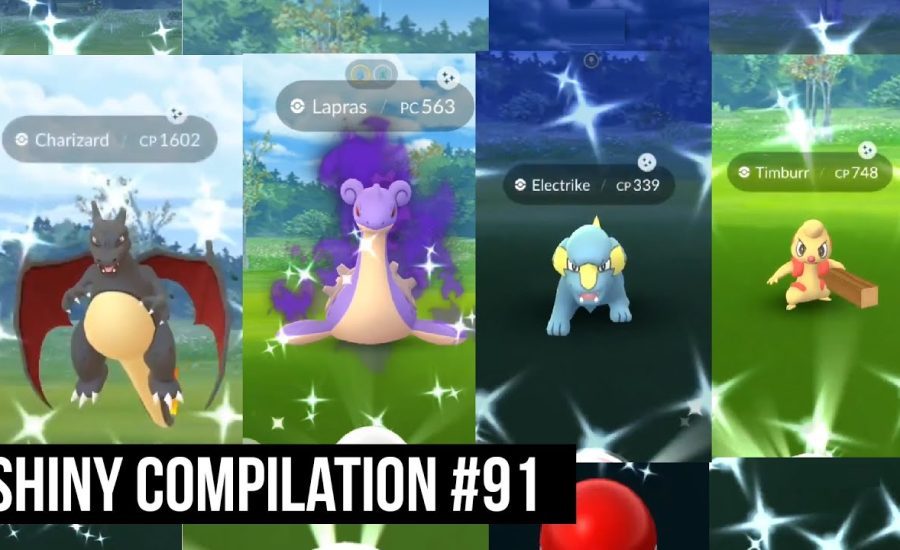 Pokemon GO Shiny Compilation #91