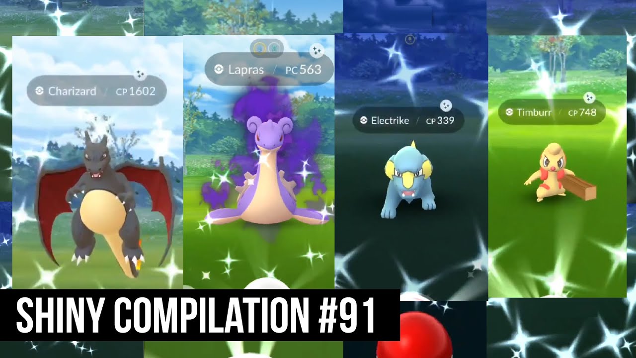 Pokemon GO Shiny Compilation #91