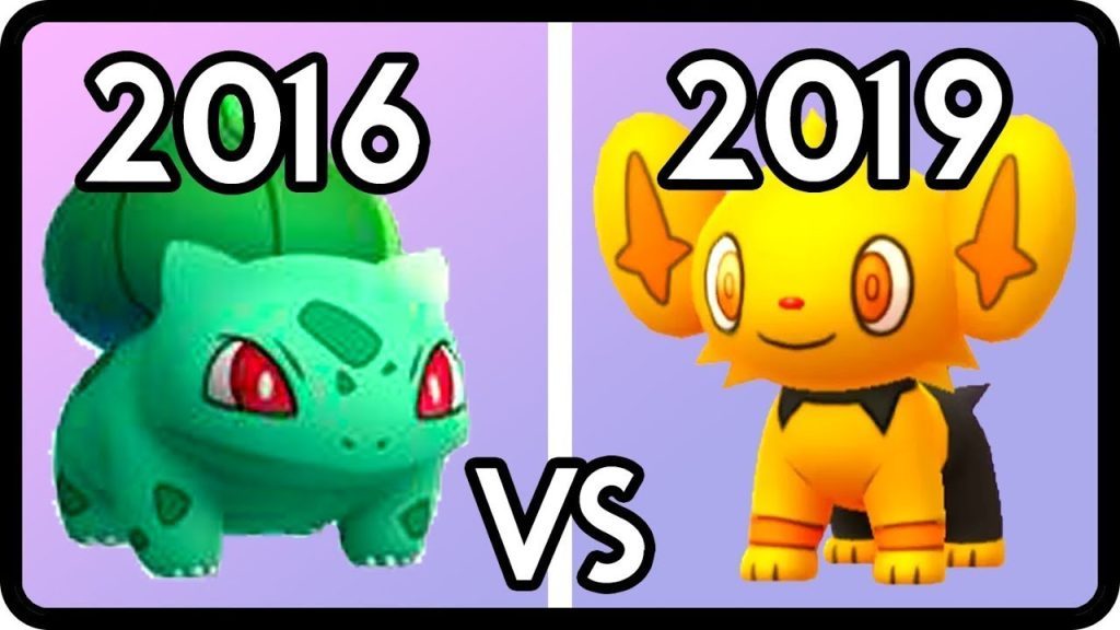 Pokemon Go 2016 vs 2019 _ Side By Side Comparison _ Then VS Now